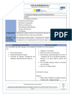 Guía de Aprendizaje Unidad 1 - Estudios Preliminares PDF