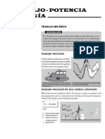 Trabajo - Potencia y Energía PDF