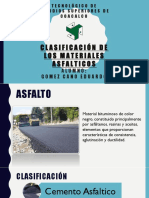 Clasificación de los materiales  asfalticos.pptm.pptx