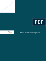 Manual Identidad Corporativa Cpau