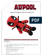 Deadpoolamigurumipatternbyksunny Shi