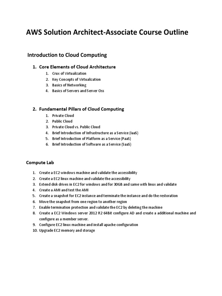 Aws Crist PDF | PDF | Cloud Computing | Distributed Computing Architecture