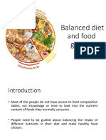 Week-5 - 03-Balanced Diet and Food Groups