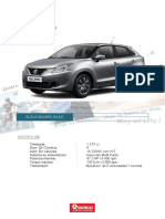 Suzuki Baleno Ga MT FT