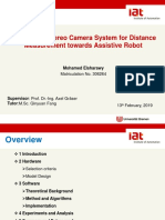 A Wearable Stereo Camera System For Distance Measurement Towards Assistive Robot