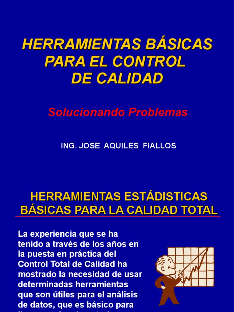 Herramientas Clave para Control de Calidad | PDF | Estadísticas ...
