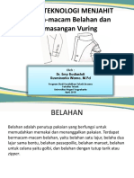 Dasar Teknologi Menjahit Kegiatan Belajar 4