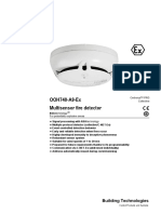 OOH740-A9-Ex Multisensor Fire Detector: Building Technologies