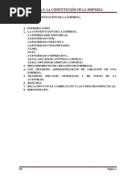 Constituciones de Empresas