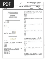 Exercícios Sobre Distância Entre Dois Pontos1 | PDF | Geometria ...