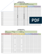 Attendance Sheet SCHOOL YEAR 2019 - 2020