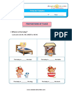 Prepositions of Place