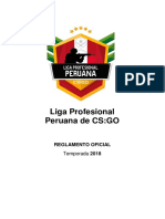 Reglamento de La Liga Profesional Peruana de CSGO