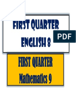 First Quarter English 8