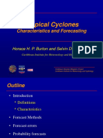 Tropical Cyclones: Characteristics and Forecasting