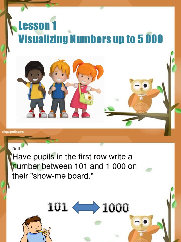Visualizing Numbers Up to 5000 Worksheet | PDF | Cognitive Science ...