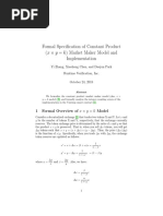 Uniswap Formulas