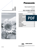 Panasonic NV-HV60 Series - F000984