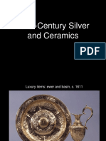 17th C Silver and Ceramics