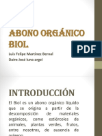 Abono Orgánico Biol Diapositivas