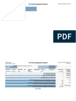 PO Acknowledgement Report: XXDH MSD Ledger