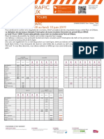 Trafic Paris-Orléans-Tours du 8 au 10 juin