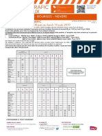 Info trafic Tours-Vierzon-Nevers pour le week-end de Pentecôte