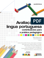 Avaliação da Língua portuguesa