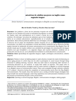 Estrategias Comunicativas de Adultos Mayores en Inglés Como Segunda Lengua