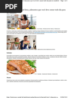 Professora de Harvard Lista 5 Alimentos Que Você Deve Comer Todo Dia Para Ser Saudável