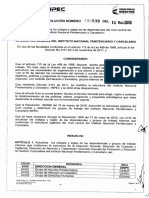 Resol 599 16MAR18 Por La Cual Se Actualiza Los Códigos y Siglas de Las Dependencias Del Nivel Central Del INPEC