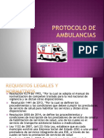Protocolo de Ambulancias
