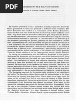 Arnade-Discussion of the Bolivian Indian