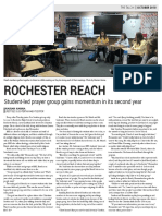 Rochester Reach: Student-Led Prayer Group Gains Momentum in Its Second Year
