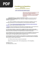 Lei Nº 13.478, De 30 de Agosto de 2017, Que Altera a Lei Nº 9.394_ldben