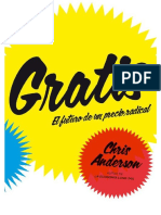 Gratis, El Futuro de Un Precio - Chris Anderson