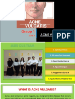 Group 1 Acne Vulgaris 2018A