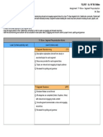 TV Show - Segment Pre-Production Rubric