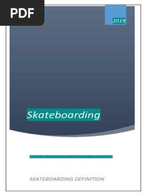 Skateboarding