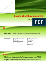 Organo Phosphate Poisoning by DR Gireesh Kumar K P