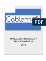 Manual de Procesos y Procedimientos Cablemas