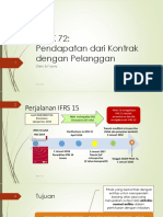 PSAK 72: Pendapatan dari Kontrak dengan Pelanggan