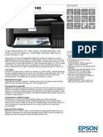 EcoTank ITS L6160 Datasheet