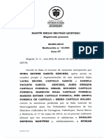 Sentencia Corte Suprema de Justicia de Colombia Sala de Casacion Laboral - Criterios para Confesión