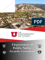 Awards Program For University of Utah Police Department
