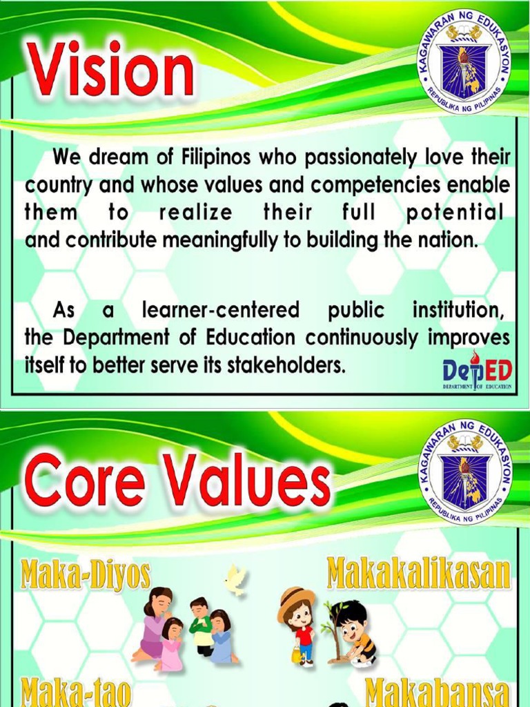 Vision, Mission, Values | PDF