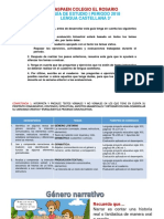 Guía de Lengua Castellana 3° Grado Primer Periodo 2018