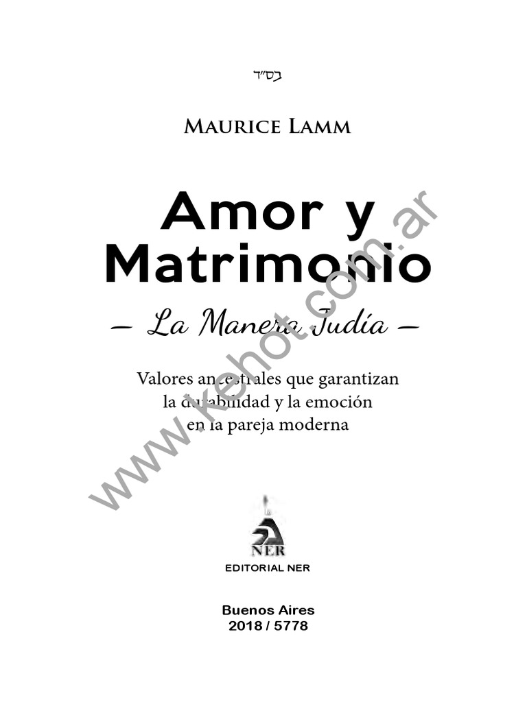 Amor Y Matrimonio Pdf Pdf Matrimonio Boda