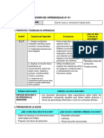 Sesión Huesos y Ariculaciones - 1er Grado