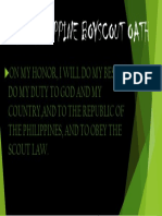 The Philippine Boyscout Oath